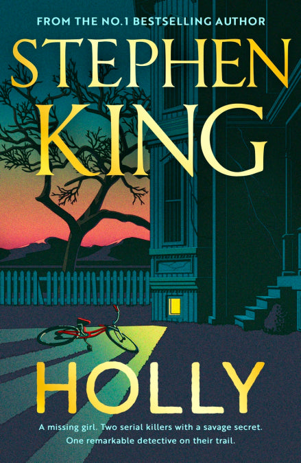 Holly by Stephen King, thebookchart.com