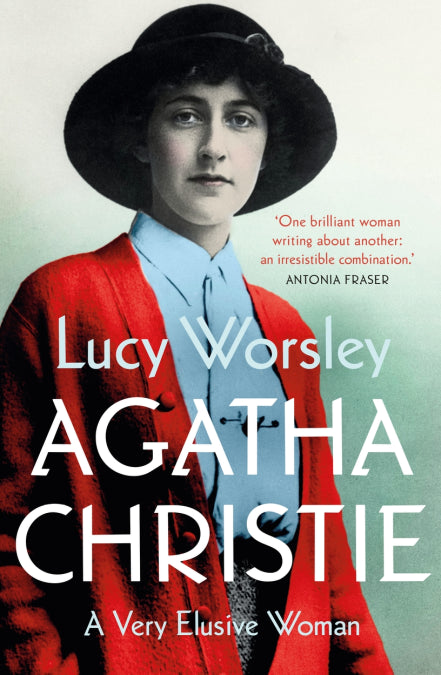 Agatha Christie by Lucy Worsley - Hardback, thebookchart.com