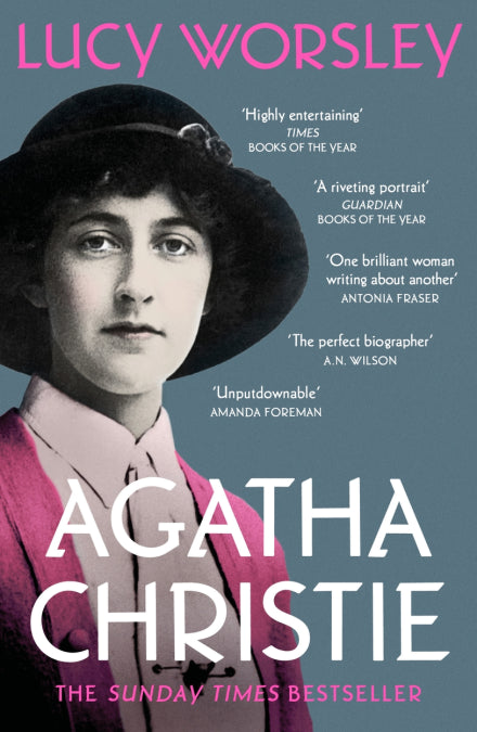 Agatha Christie by Lucy Worsley - Paperback, thebookchart.com