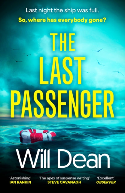 The Last Passenger by Will Dean, thebookchart.com