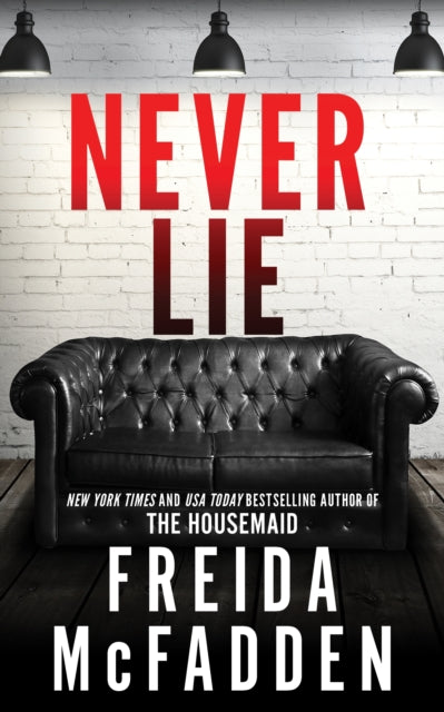 Never Lie by Freida McFadden, thebookchart.com