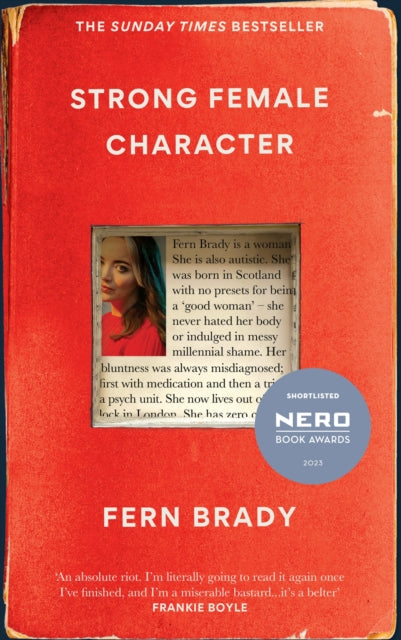 Strong Female Character by Fern Brady, thebookchart.com