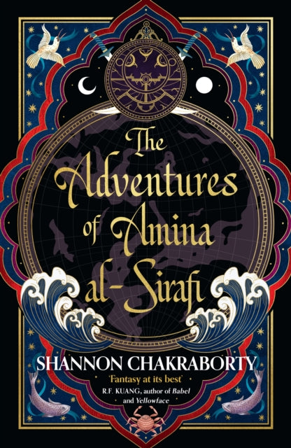 The Adventures of Amina Al-Sirafi by Shannon Chakraborty, thebookchart.com