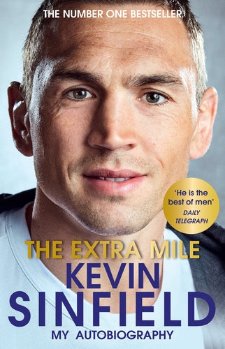 The Extra Mile by Kevin Sinfield, thebookchart.com