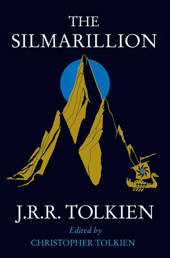 The Silmarillion by J. R. R. Tolkien - Paperback -  Illustrated by J. R. R. Tolkien and Edited by Christopher Tolkien, thebookchart.com