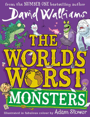 The World’s Worst Monsters by David Walliams, thebookchart.com