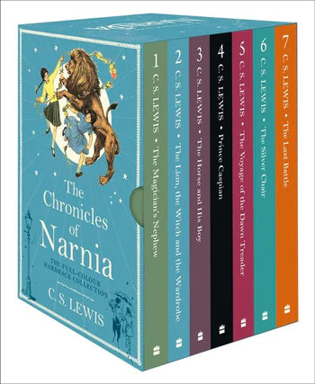 The Chronicles of Narnia Box Set by C. S. Lewis, thebookchart.com