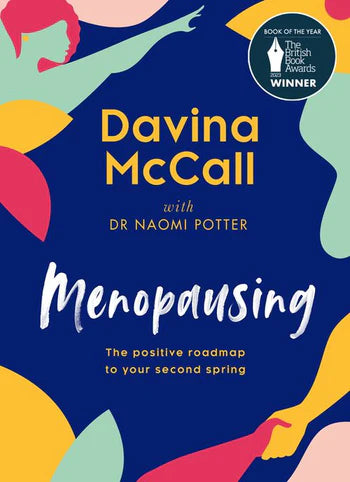 Menopausing by Davina McCall and Naomi Potter, thebookchart.com