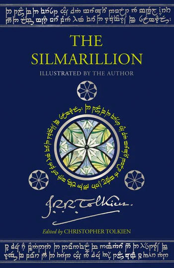 The Silmarillion by J. R. R. Tolkien, Illustrated by J. R. R. Tolkien and Edited - Hardback Illustrated Edition -  by Christopher Tolkien, thebookchart.com