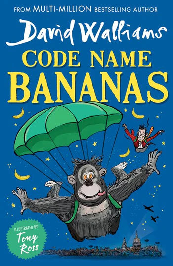 Code Name Bananas by David Walliams, thebookchart.com