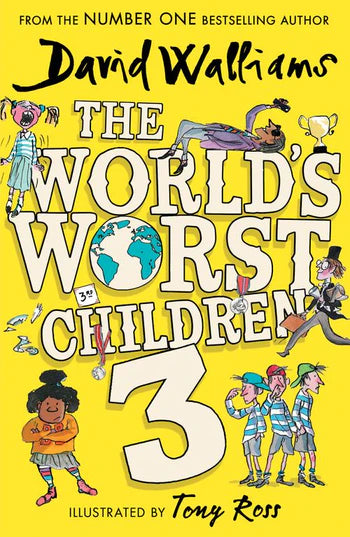 The World’s Worst Children #3 by David Walliams, thebookchart.com