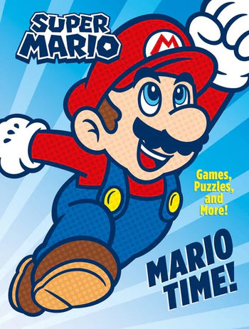 Official Super Mario: Mario Time! by Nintendo, thebookchart.com