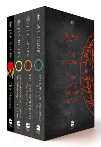 The Hobbit & The Lord of the Rings Illustrated Box Set Collection by J. R. R. Tolkien, thebookchart.com