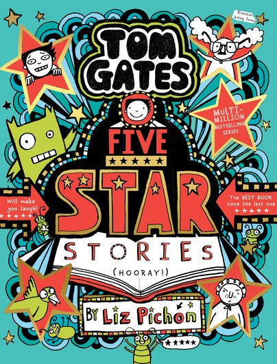 Tom Gates: Five Star Stories by Liz Pichon - Hardback, thebookchart.com